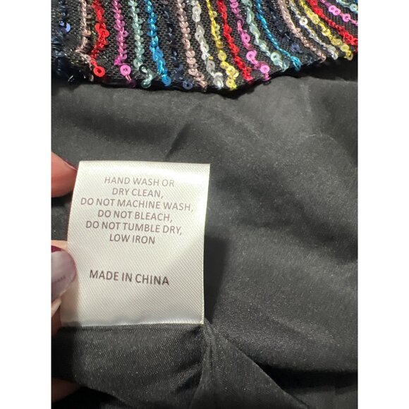 Hutch Black and Sequin NYE Dress Size 8 - Picture 6 of 10